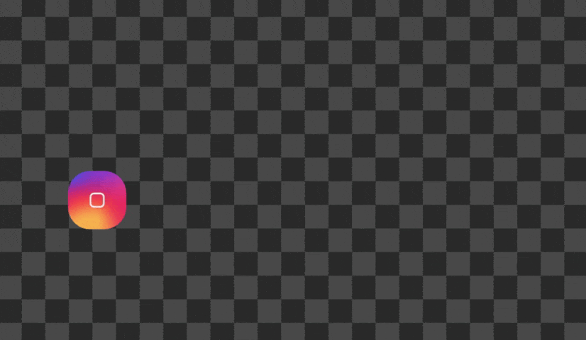 instagram follow button template