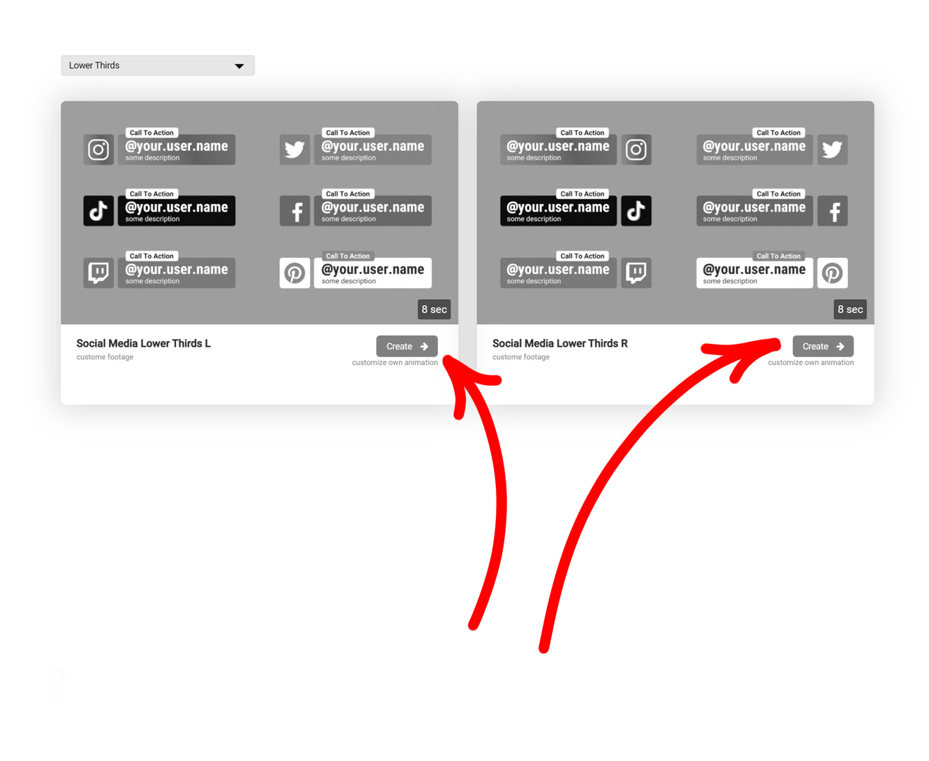 35+ Free Animated Lower Thirds for Social Media (YouTube, Twitch et al.)