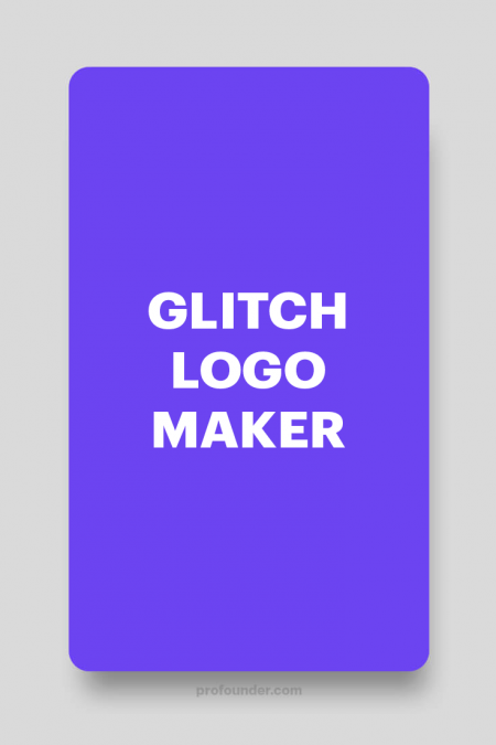 Glitch Logo Intro Maker