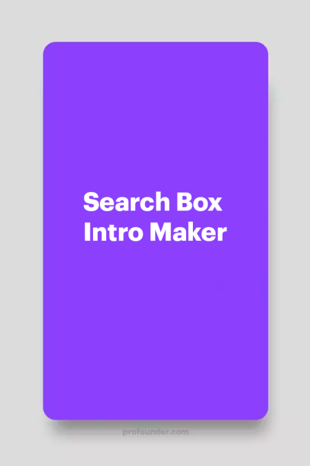 5+ Free Search Bar Intro Maker (with logo)